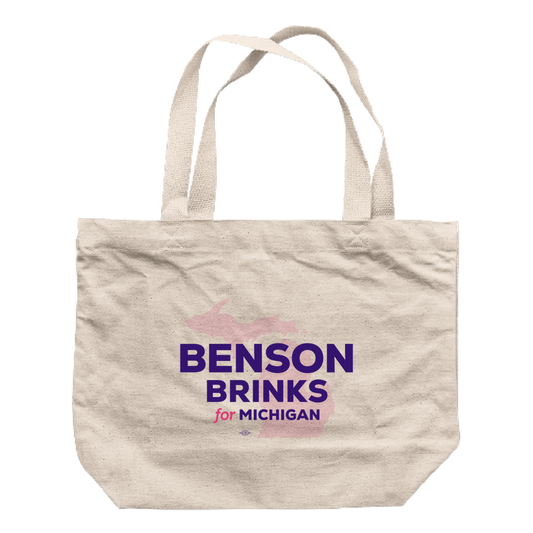 Benson Brinks for MI Wide Tote