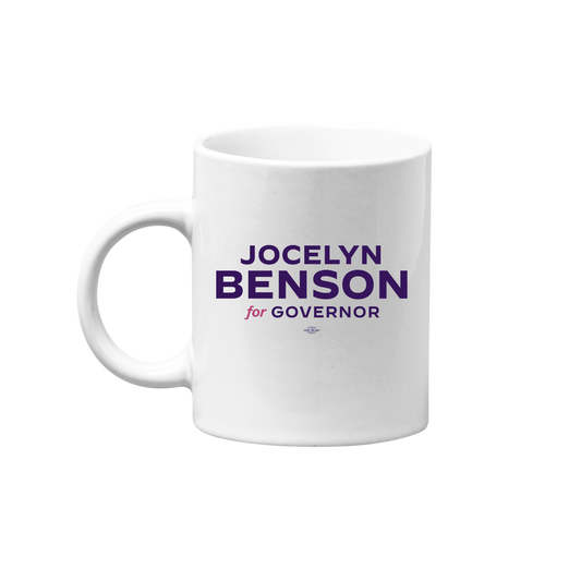 Jocelyn Benson for Governor Mug