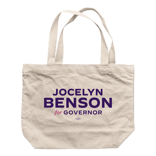 Jocelyn Benson for Governor Wide Tote